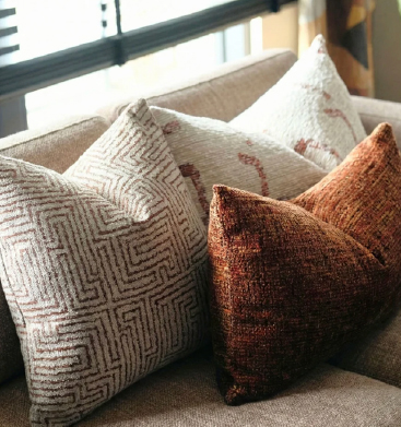 Soft Traces of Earth Cushion Set